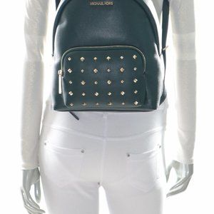 Michael Kors Erin MD Studded Backpack Racing Green